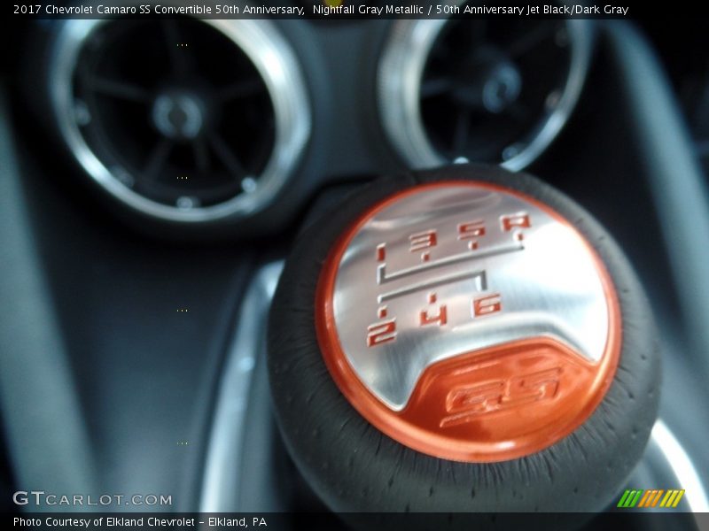  2017 Camaro SS Convertible 50th Anniversary 6 Speed Manual Shifter