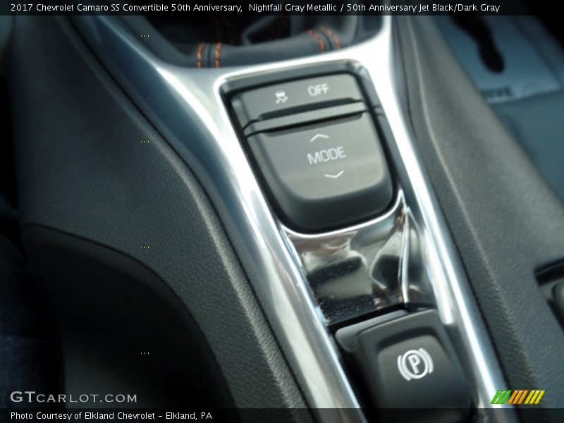 Controls of 2017 Camaro SS Convertible 50th Anniversary