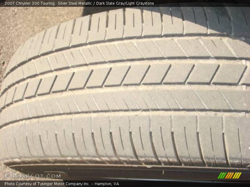 Silver Steel Metallic / Dark Slate Gray/Light Graystone 2007 Chrysler 300 Touring