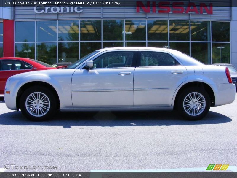 Bright Silver Metallic / Dark Slate Gray 2008 Chrysler 300 Touring