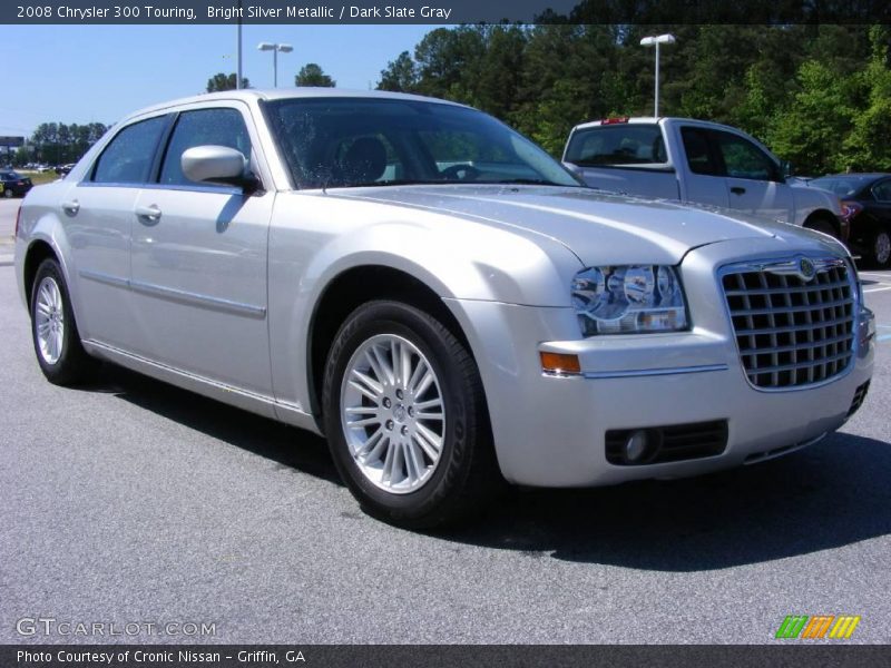 Bright Silver Metallic / Dark Slate Gray 2008 Chrysler 300 Touring