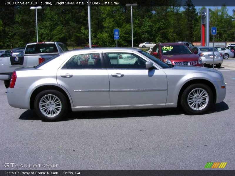 Bright Silver Metallic / Dark Slate Gray 2008 Chrysler 300 Touring
