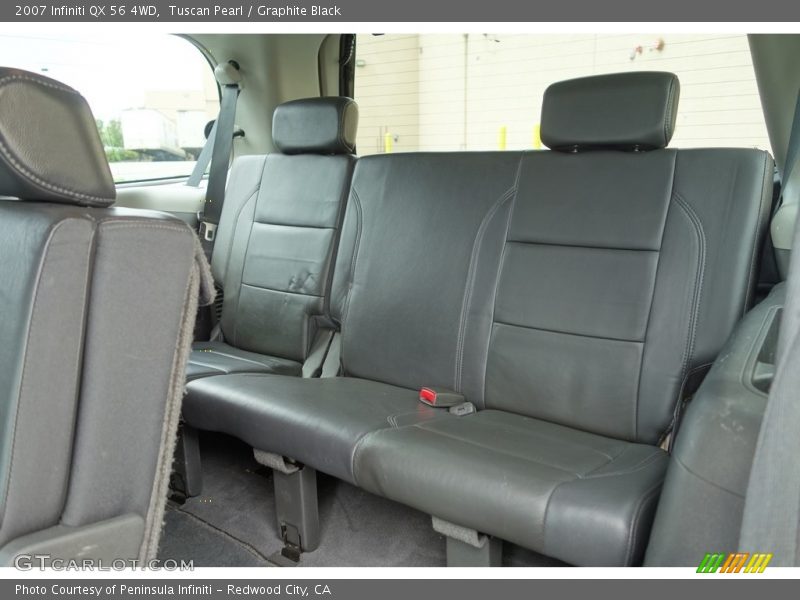 Tuscan Pearl / Graphite Black 2007 Infiniti QX 56 4WD