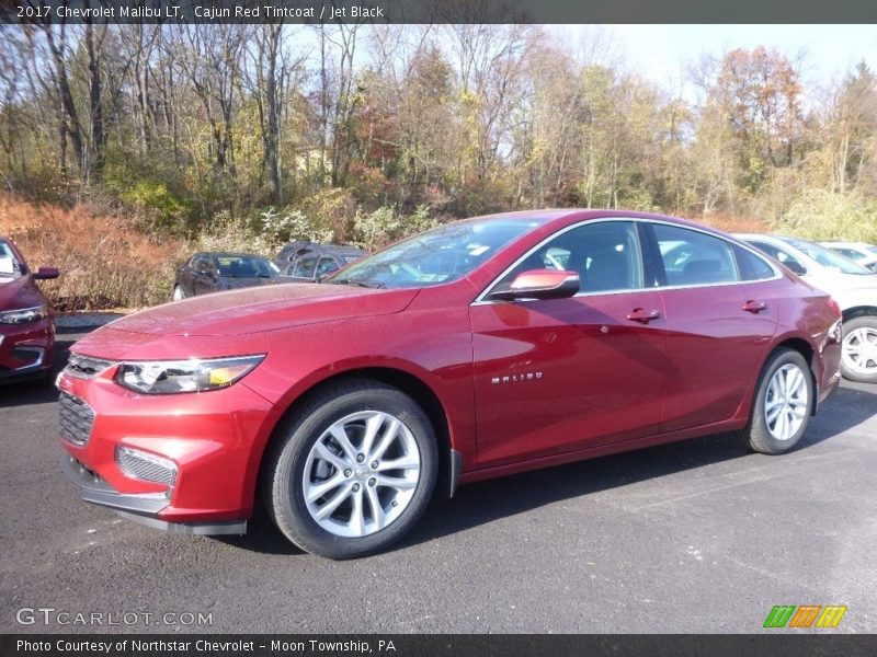 Cajun Red Tintcoat / Jet Black 2017 Chevrolet Malibu LT