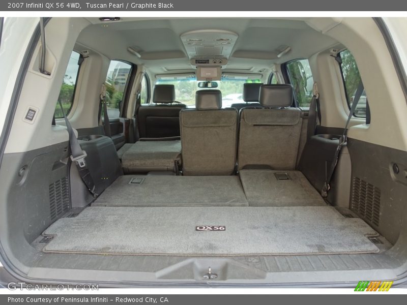 Tuscan Pearl / Graphite Black 2007 Infiniti QX 56 4WD