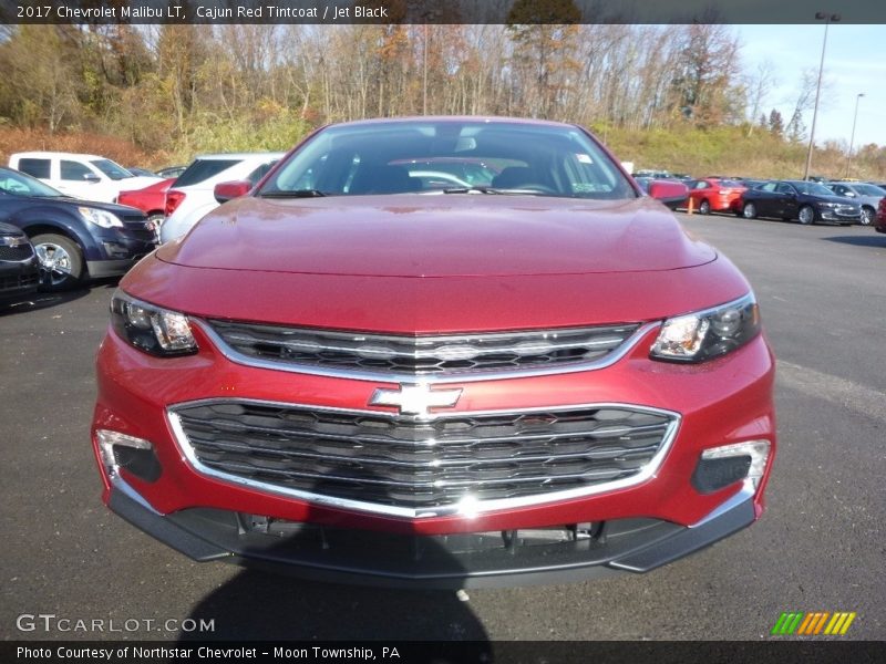Cajun Red Tintcoat / Jet Black 2017 Chevrolet Malibu LT