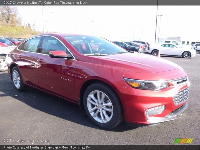 Cajun Red Tintcoat / Jet Black 2017 Chevrolet Malibu LT