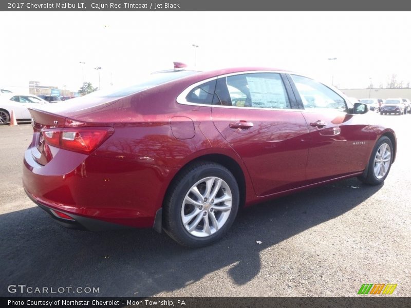 Cajun Red Tintcoat / Jet Black 2017 Chevrolet Malibu LT
