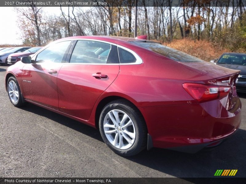 Cajun Red Tintcoat / Jet Black 2017 Chevrolet Malibu LT