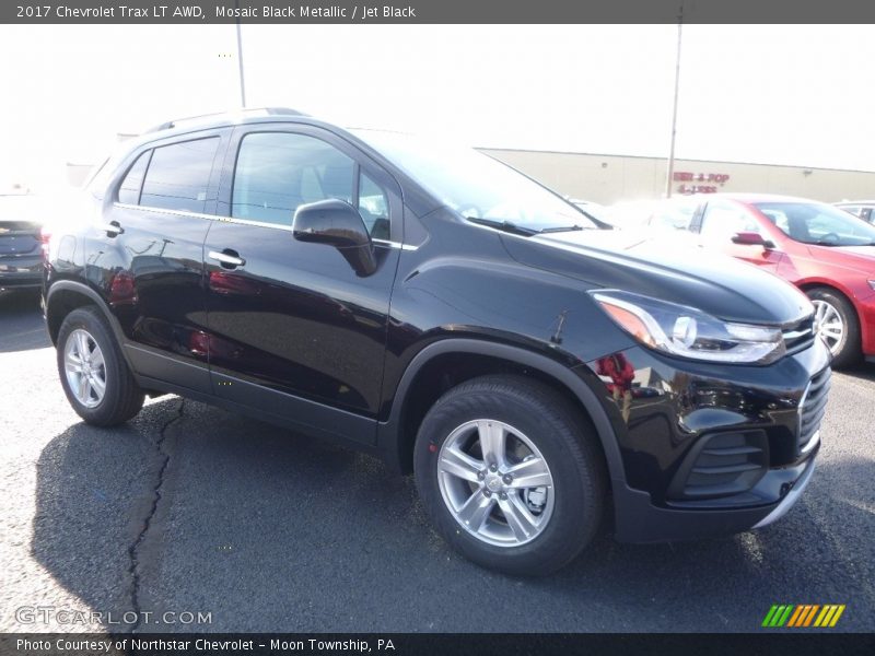 Mosaic Black Metallic / Jet Black 2017 Chevrolet Trax LT AWD