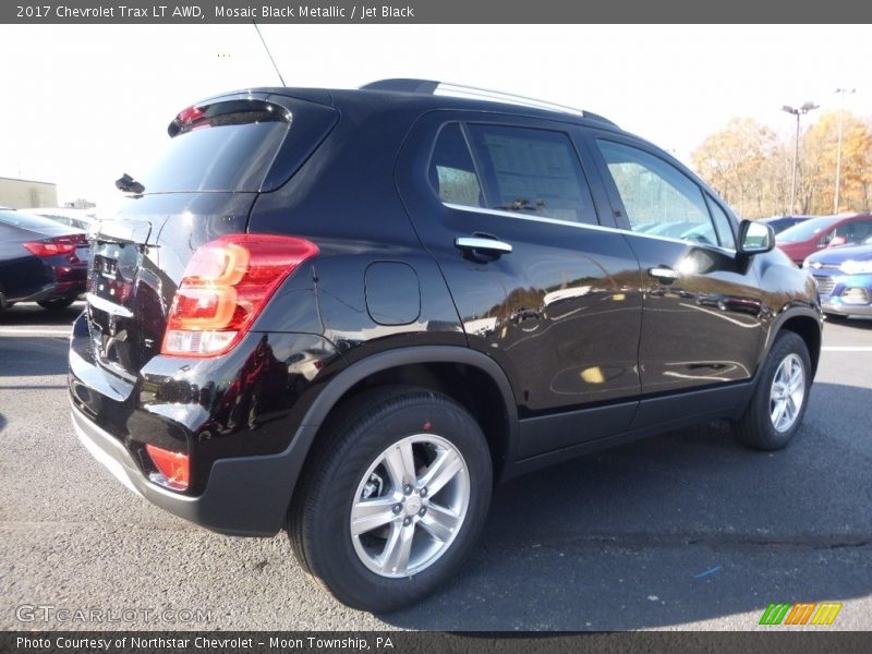 Mosaic Black Metallic / Jet Black 2017 Chevrolet Trax LT AWD