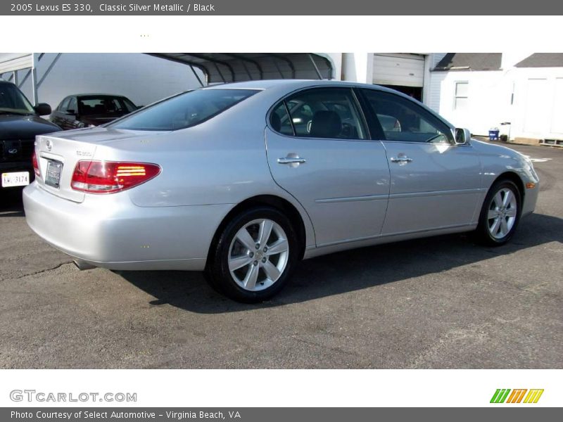 Classic Silver Metallic / Black 2005 Lexus ES 330