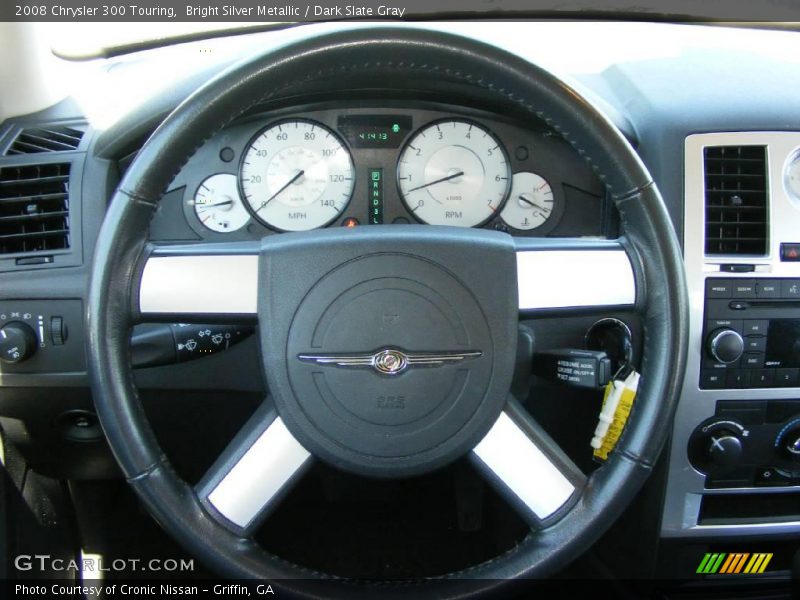 Bright Silver Metallic / Dark Slate Gray 2008 Chrysler 300 Touring