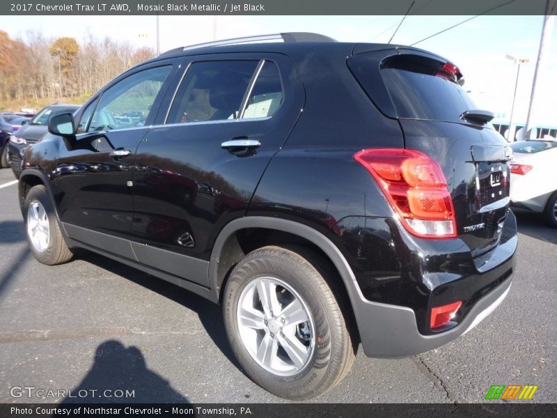 Mosaic Black Metallic / Jet Black 2017 Chevrolet Trax LT AWD