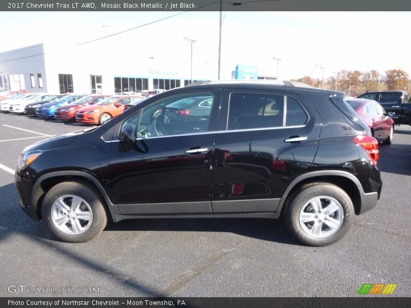 Mosaic Black Metallic / Jet Black 2017 Chevrolet Trax LT AWD