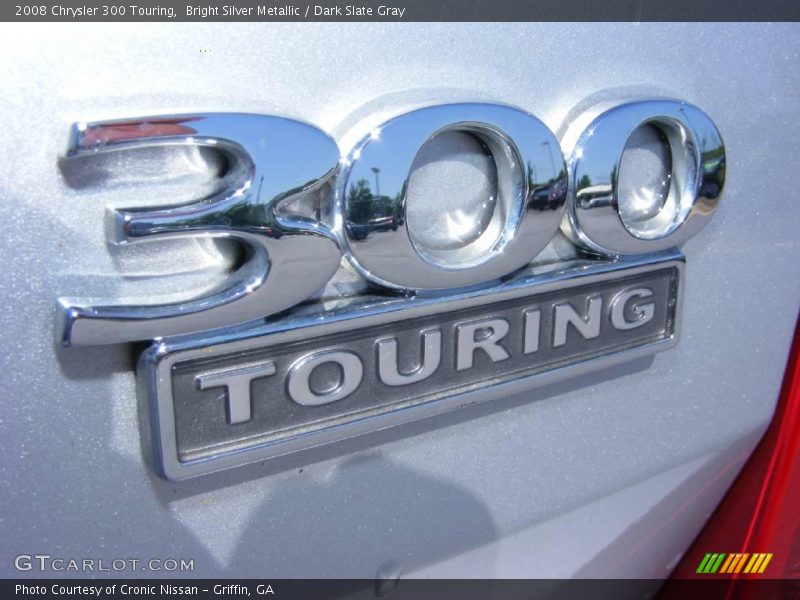 Bright Silver Metallic / Dark Slate Gray 2008 Chrysler 300 Touring