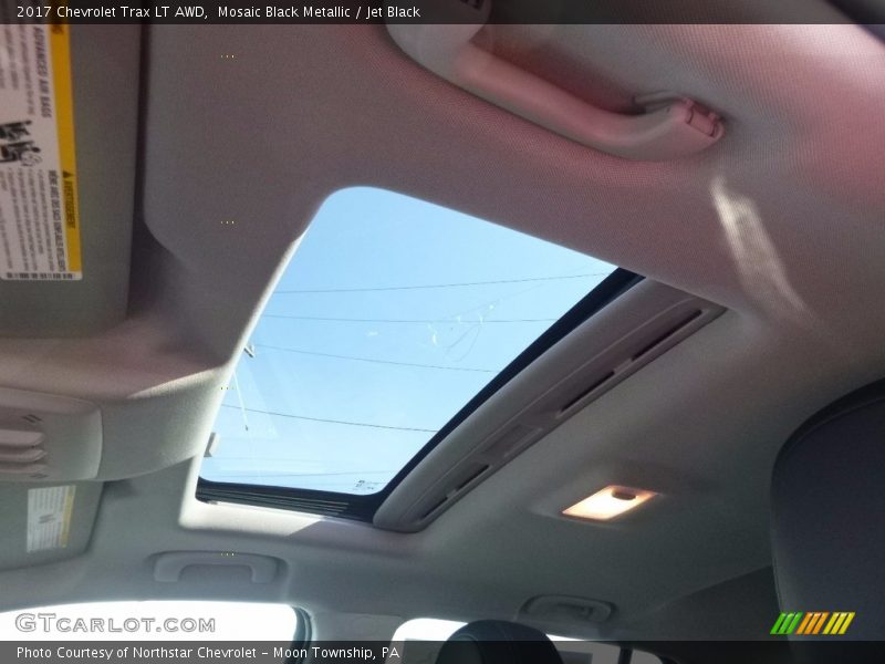 Mosaic Black Metallic / Jet Black 2017 Chevrolet Trax LT AWD