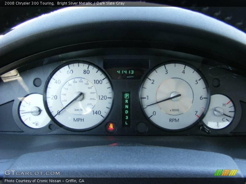 Bright Silver Metallic / Dark Slate Gray 2008 Chrysler 300 Touring