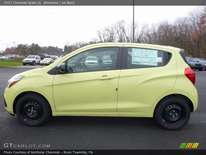 Brimstone / Jet Black 2017 Chevrolet Spark LS
