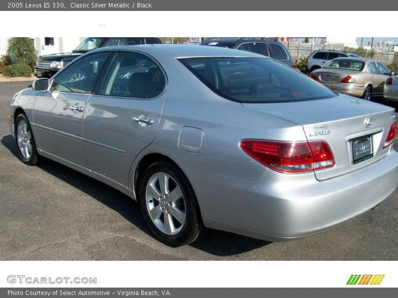 Classic Silver Metallic / Black 2005 Lexus ES 330