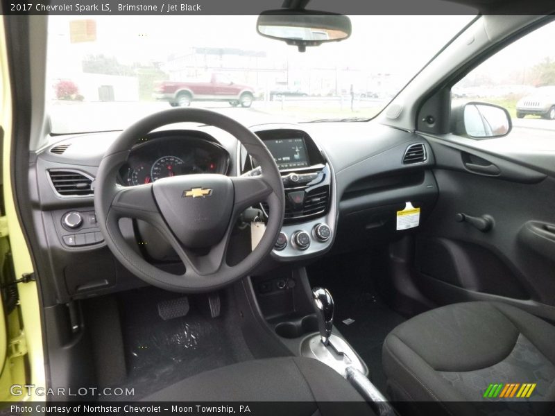  2017 Spark LS Jet Black Interior