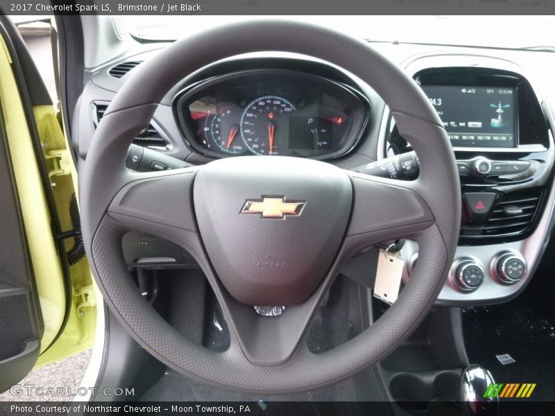 Brimstone / Jet Black 2017 Chevrolet Spark LS