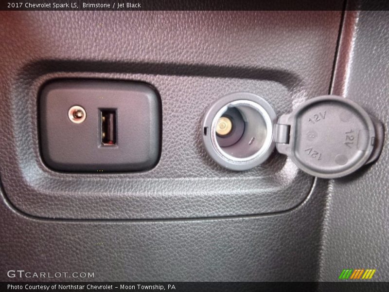 Brimstone / Jet Black 2017 Chevrolet Spark LS