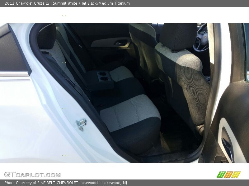 Summit White / Jet Black/Medium Titanium 2012 Chevrolet Cruze LS