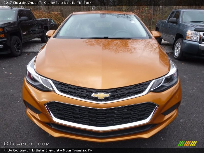 Orange Burst Metallic / Jet Black 2017 Chevrolet Cruze LT
