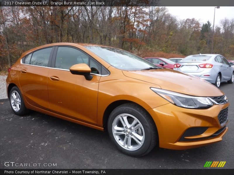 Orange Burst Metallic / Jet Black 2017 Chevrolet Cruze LT