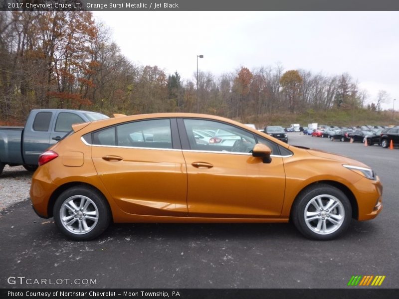 Orange Burst Metallic / Jet Black 2017 Chevrolet Cruze LT