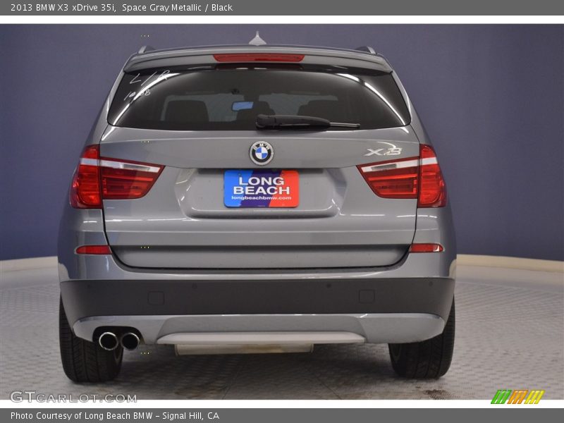 Space Gray Metallic / Black 2013 BMW X3 xDrive 35i
