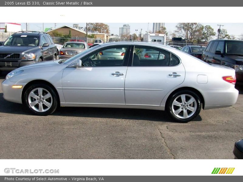 Classic Silver Metallic / Black 2005 Lexus ES 330