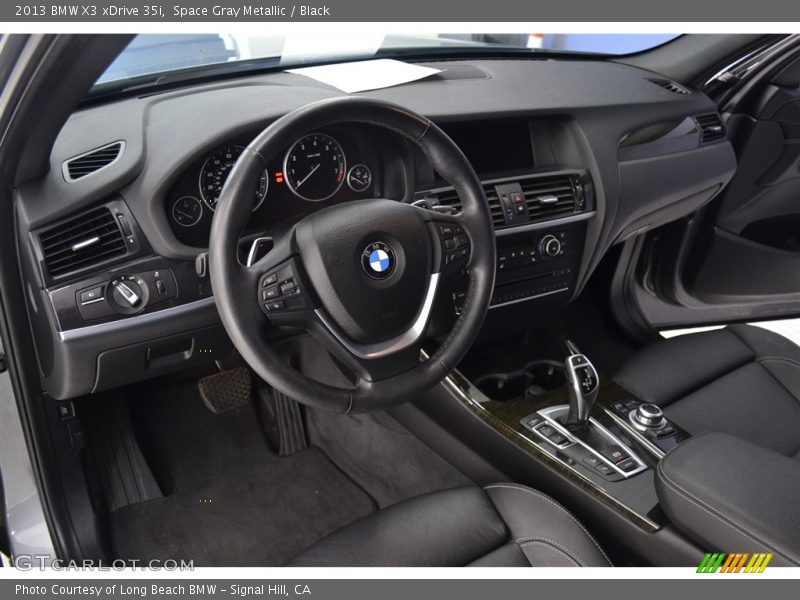 Space Gray Metallic / Black 2013 BMW X3 xDrive 35i