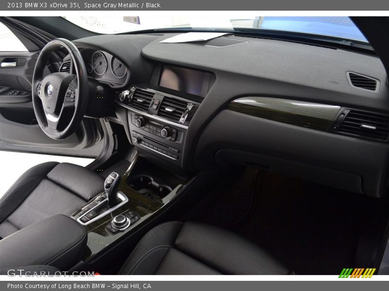 Space Gray Metallic / Black 2013 BMW X3 xDrive 35i