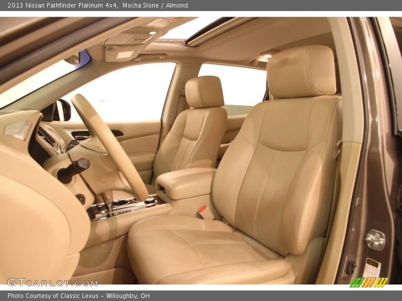 Mocha Stone / Almond 2013 Nissan Pathfinder Platinum 4x4
