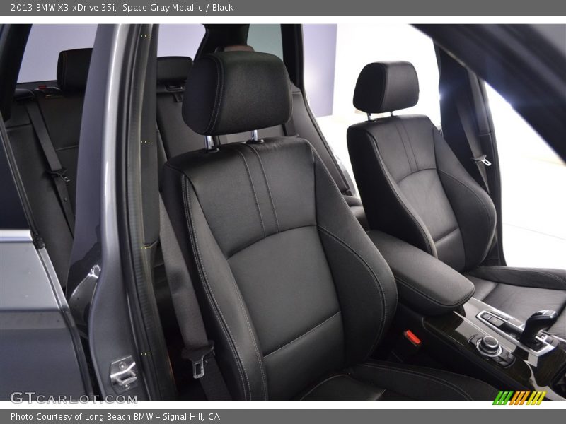 Space Gray Metallic / Black 2013 BMW X3 xDrive 35i