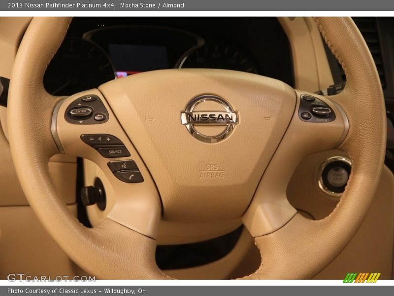 Mocha Stone / Almond 2013 Nissan Pathfinder Platinum 4x4
