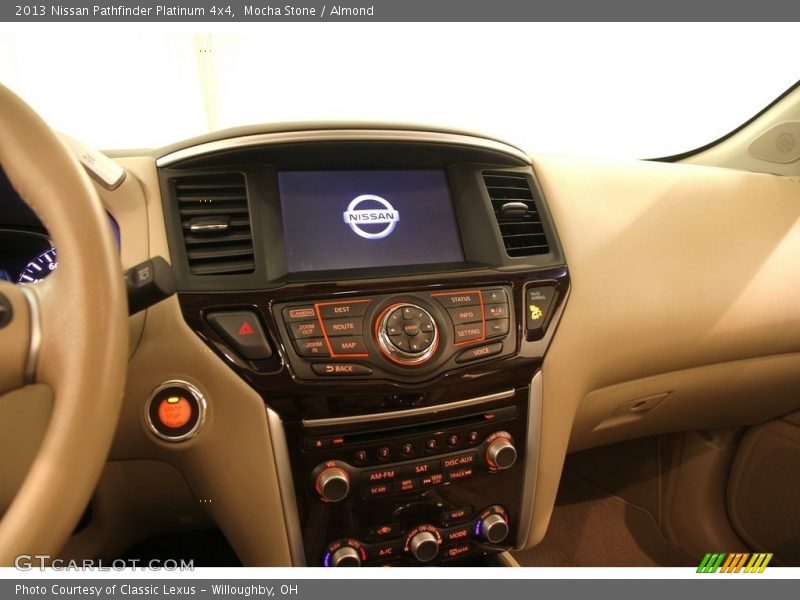 Mocha Stone / Almond 2013 Nissan Pathfinder Platinum 4x4