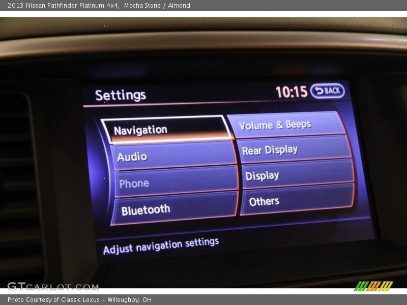 Mocha Stone / Almond 2013 Nissan Pathfinder Platinum 4x4