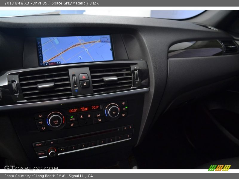 Space Gray Metallic / Black 2013 BMW X3 xDrive 35i