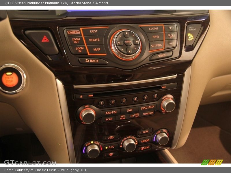 Mocha Stone / Almond 2013 Nissan Pathfinder Platinum 4x4
