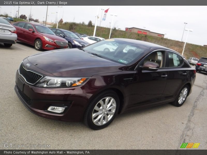 Dark Cherry / Beige 2015 Kia Optima LX