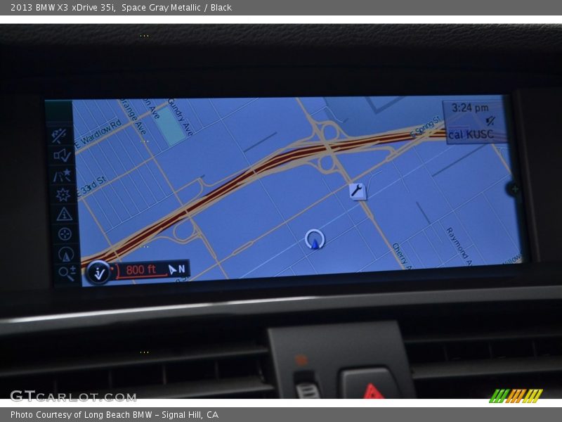Space Gray Metallic / Black 2013 BMW X3 xDrive 35i
