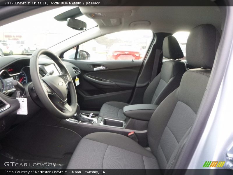 Arctic Blue Metallic / Jet Black 2017 Chevrolet Cruze LT