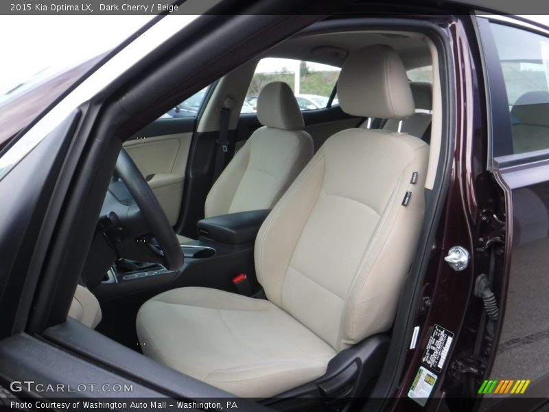 Dark Cherry / Beige 2015 Kia Optima LX