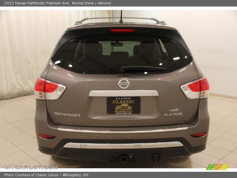 Mocha Stone / Almond 2013 Nissan Pathfinder Platinum 4x4