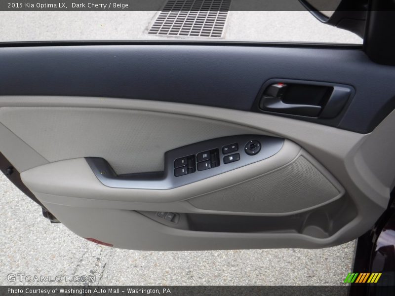 Dark Cherry / Beige 2015 Kia Optima LX