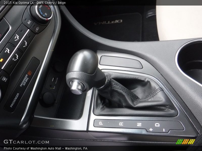 Dark Cherry / Beige 2015 Kia Optima LX