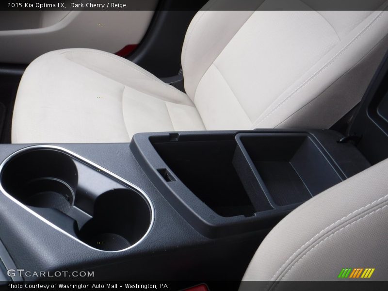 Dark Cherry / Beige 2015 Kia Optima LX
